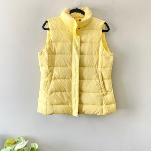 YELLOW PUFFER VEST